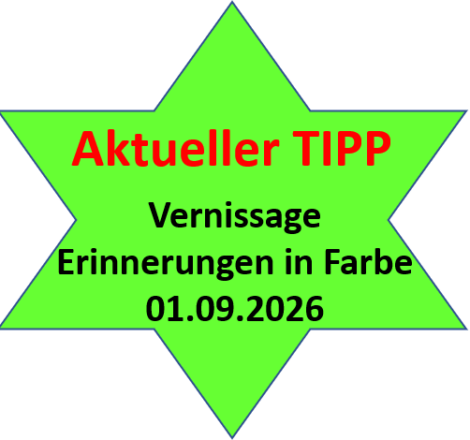 Ankündigungsstern-Vernissage Erinnerungen in Farbe 2026